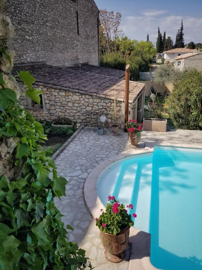 La Dolce Vita - Studio Dans Propriete Avec Piscine Montpeyroux  Exterior photo